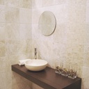 Classic Light travertin vloertegel 20 x 20 x 1 cm  getrommeld