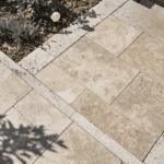 Classic travertin terrastegel 40.6 x 61 x 3 cm  getrommeld - Afbeelding 3