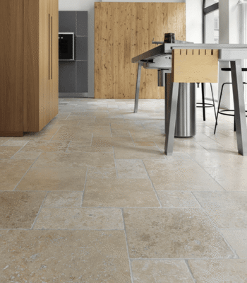 Classic travertin vloertegel kleine roman set 1. 2 cm model a getrommeld